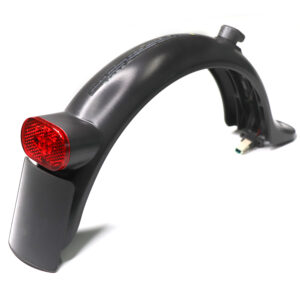Rear Mudguard Fender+Taillight for Xiaomi M365 Electric Scooter Brake Light P8S5 